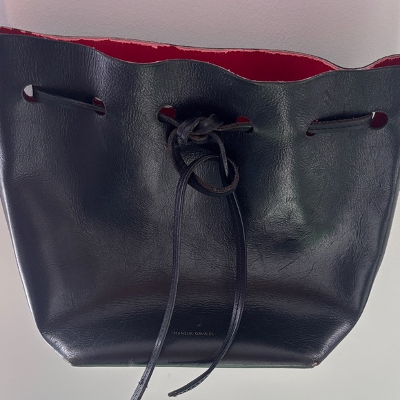 Mansur Gavriel Black bucket bag - Picture 2 of 7